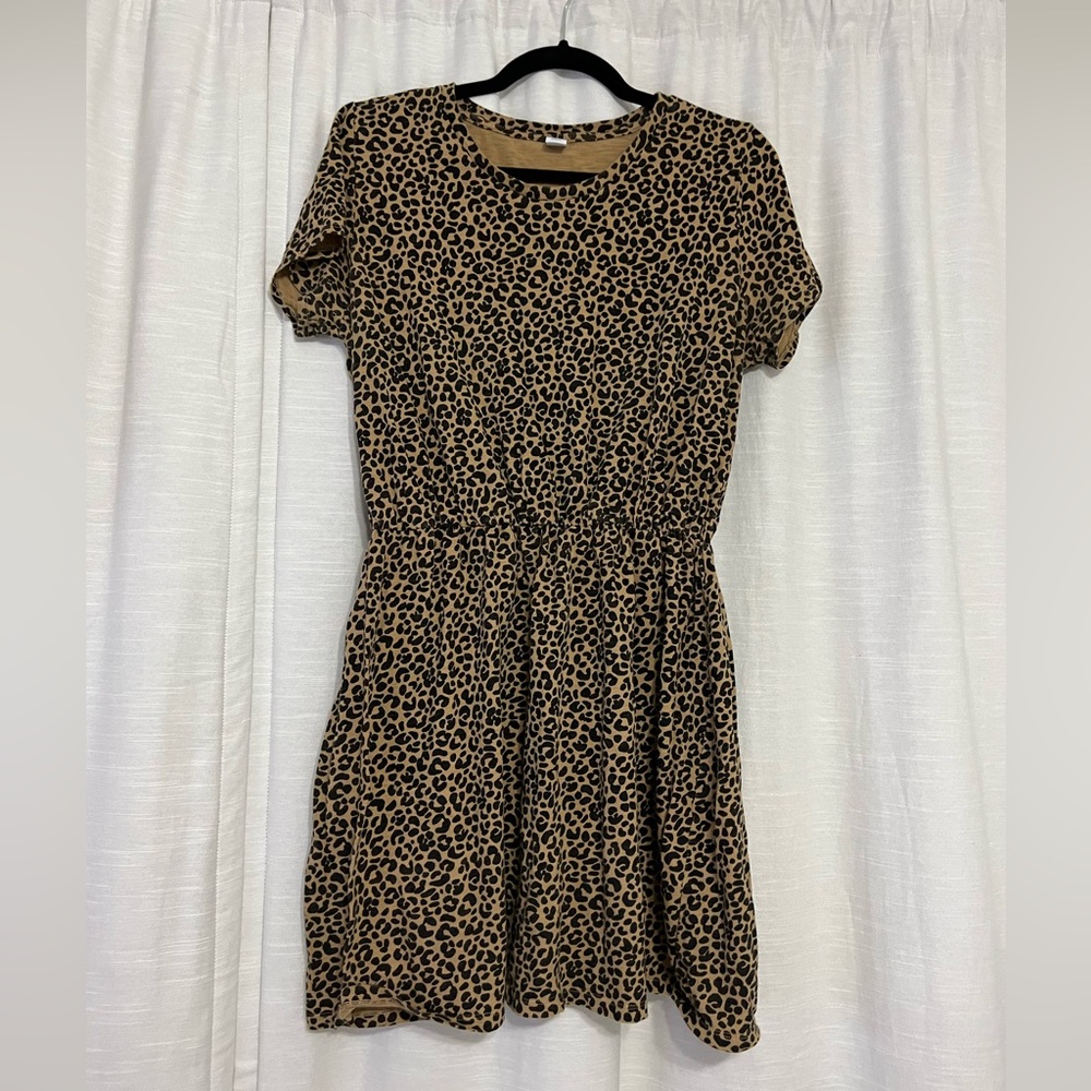 Old Navy animal print dress